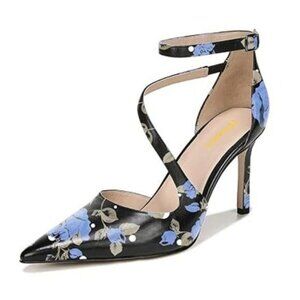 Milooey Blue shoes Women Classic Closed Pointed Toe Stiletto Heels Sexy